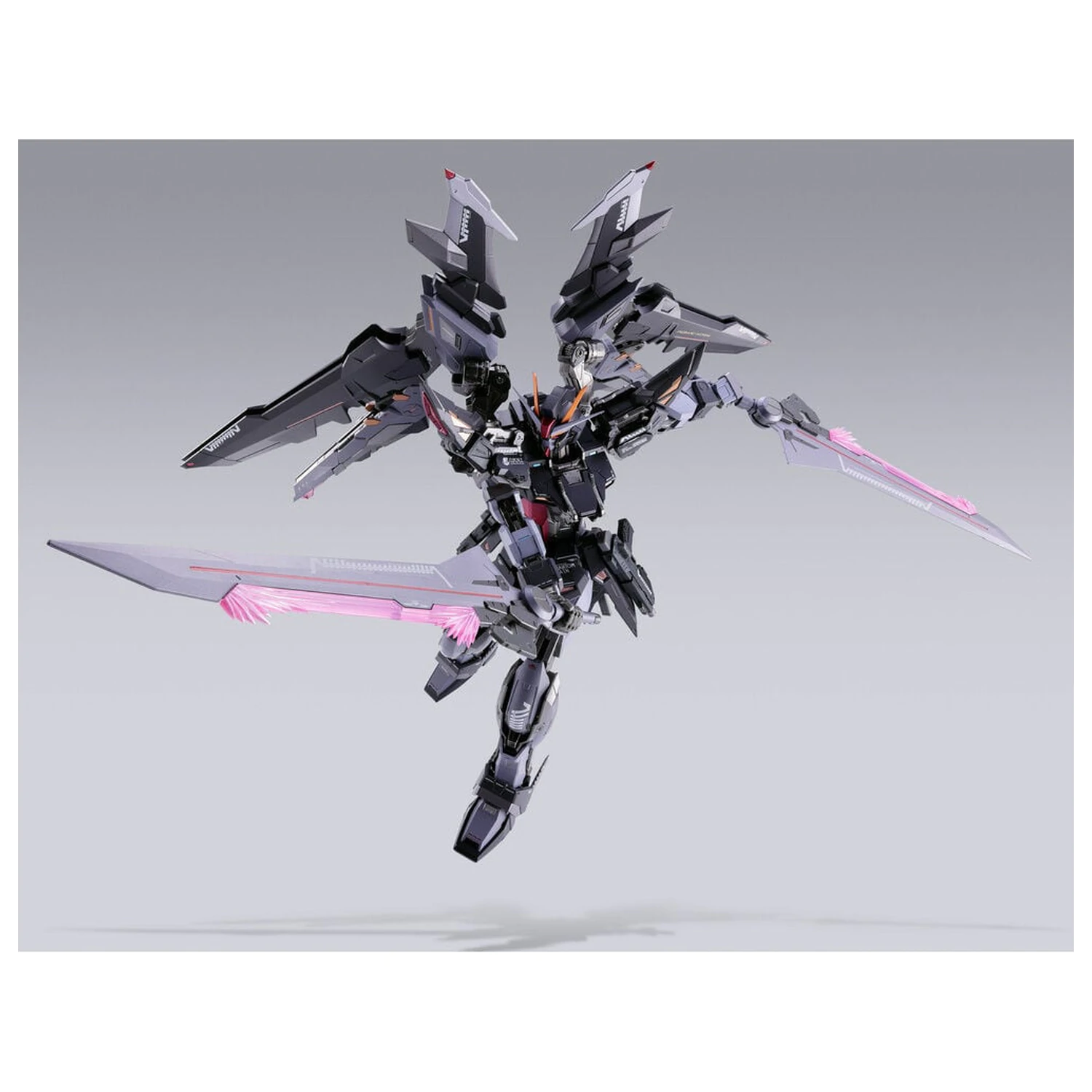 Mobile Suit Gundam Metal Robot Spirits Strike Noir Gundam 20th Memorial Color figure 18cm product photo
