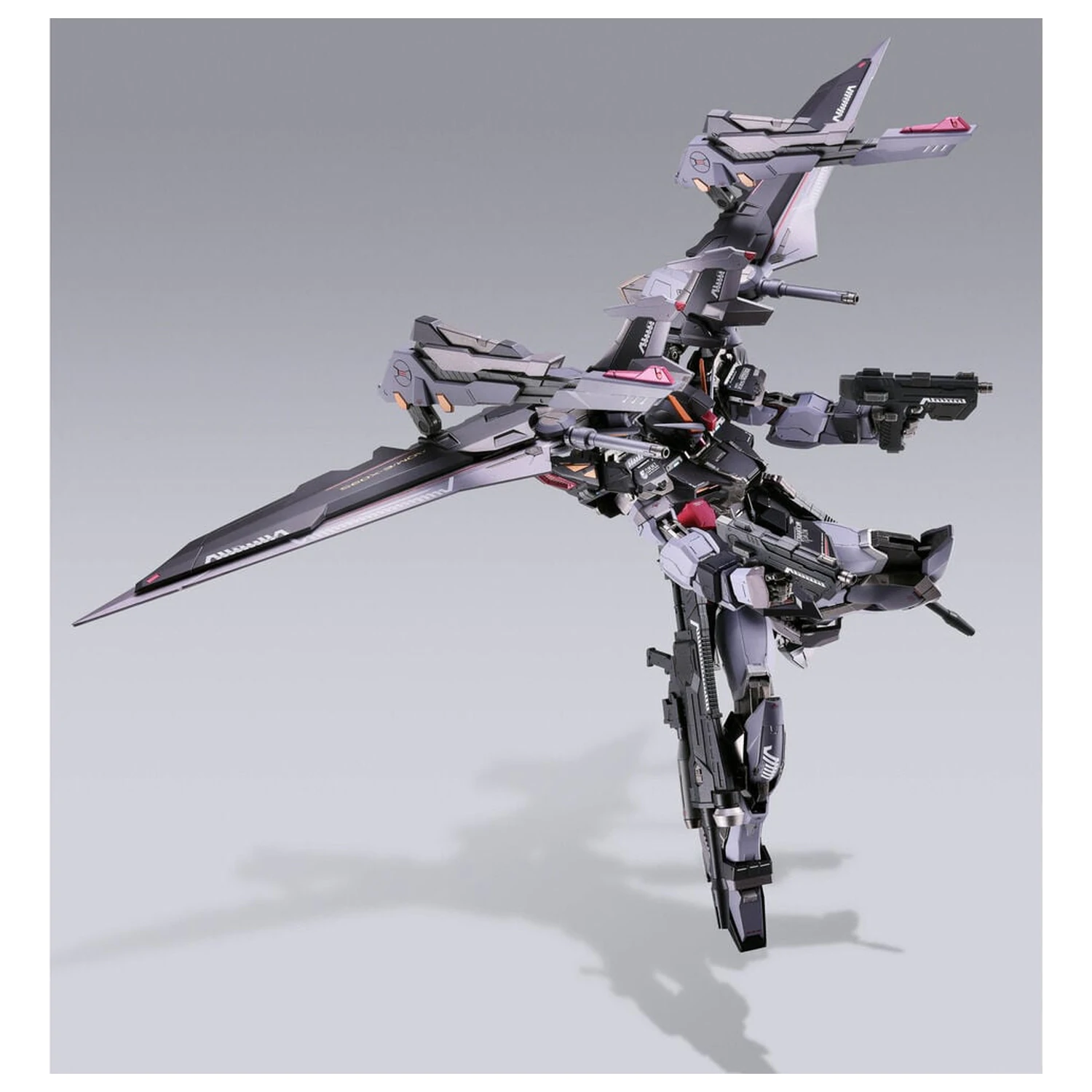 Mobile Suit Gundam Metal Robot Spirits Strike Noir Gundam 20th Memorial Color figure 18cm product photo