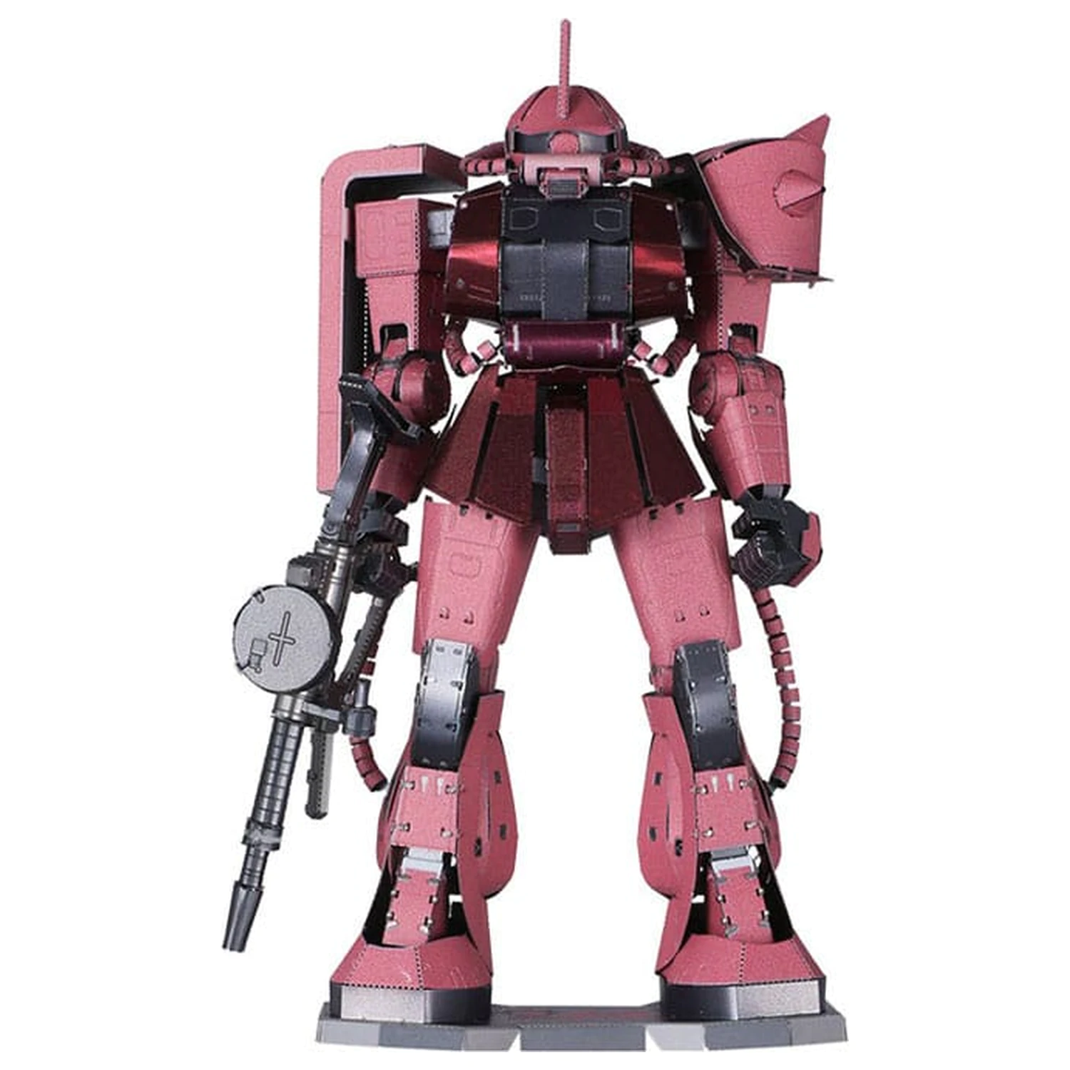 Mobile Suit Gundam Metallic Nano Puzzle Model Kit Char´s Zaku 13 cm   product photo