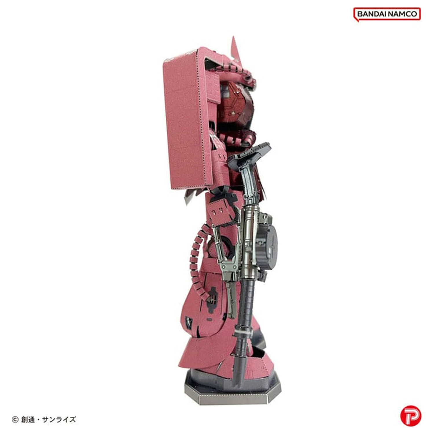 Mobile Suit Gundam Metallic Nano Puzzle Model Kit Char´s Zaku 13 cm   product photo