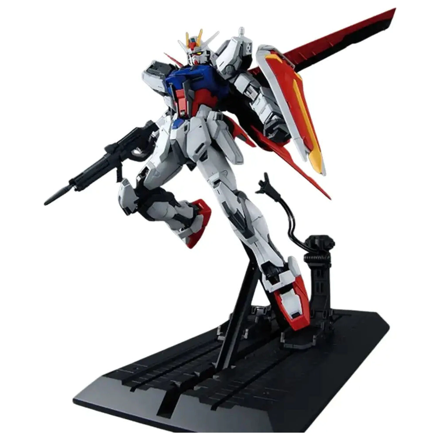 Mobile Suit Gundam MG 1/100 Aile Strike Ver RM model kit figure product photo