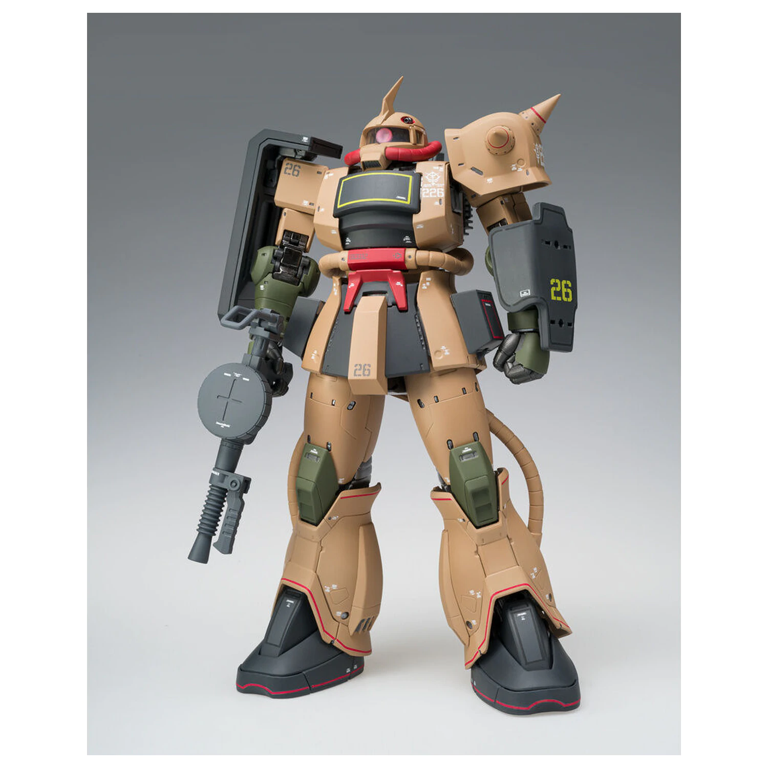 Mobile Suit Gundam MSV Gundam Fix Figuration Metal Composite MS 06D Zaku Desert Type figure 18cm product photo