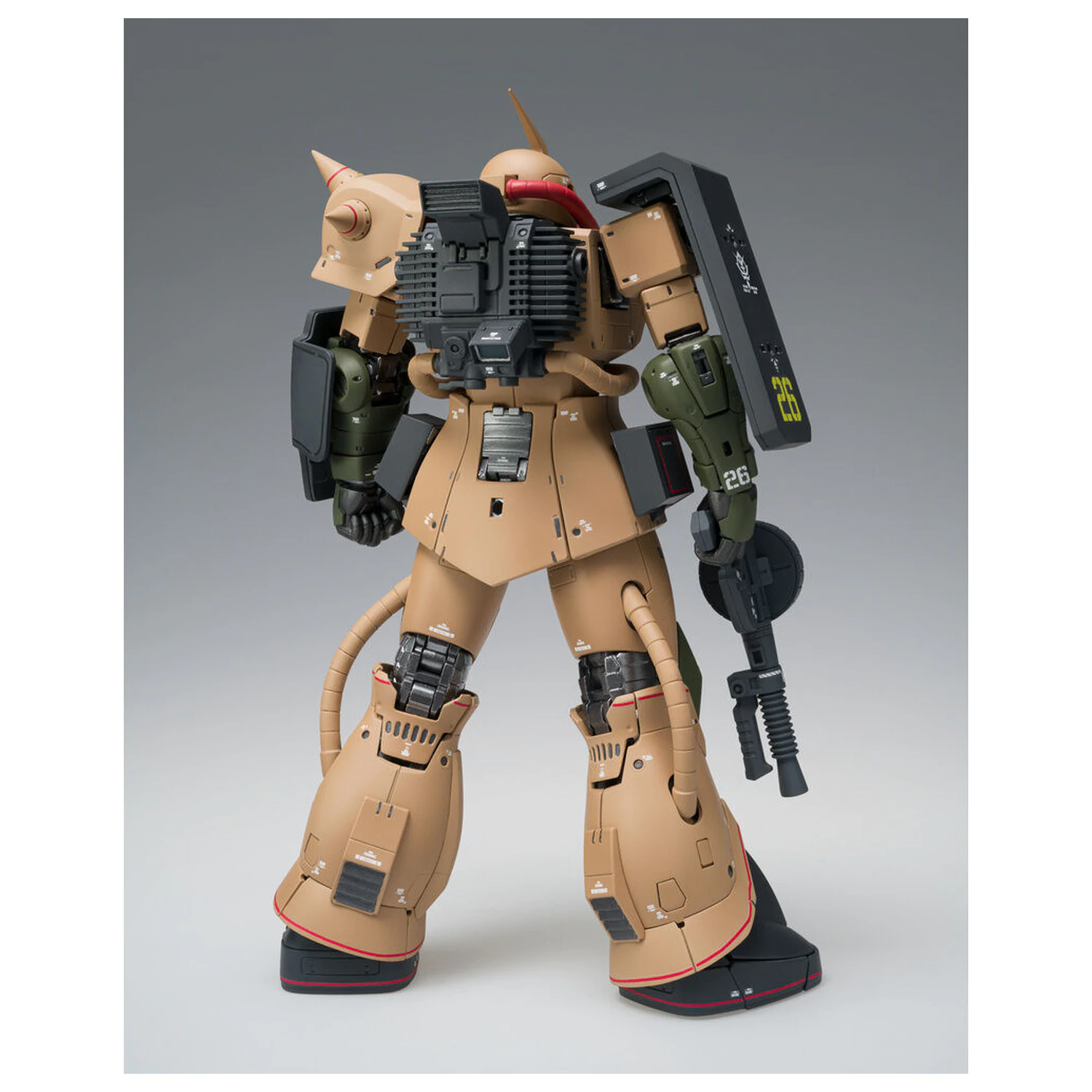 Mobile Suit Gundam MSV Gundam Fix Figuration Metal Composite MS 06D Zaku Desert Type figure 18cm product photo