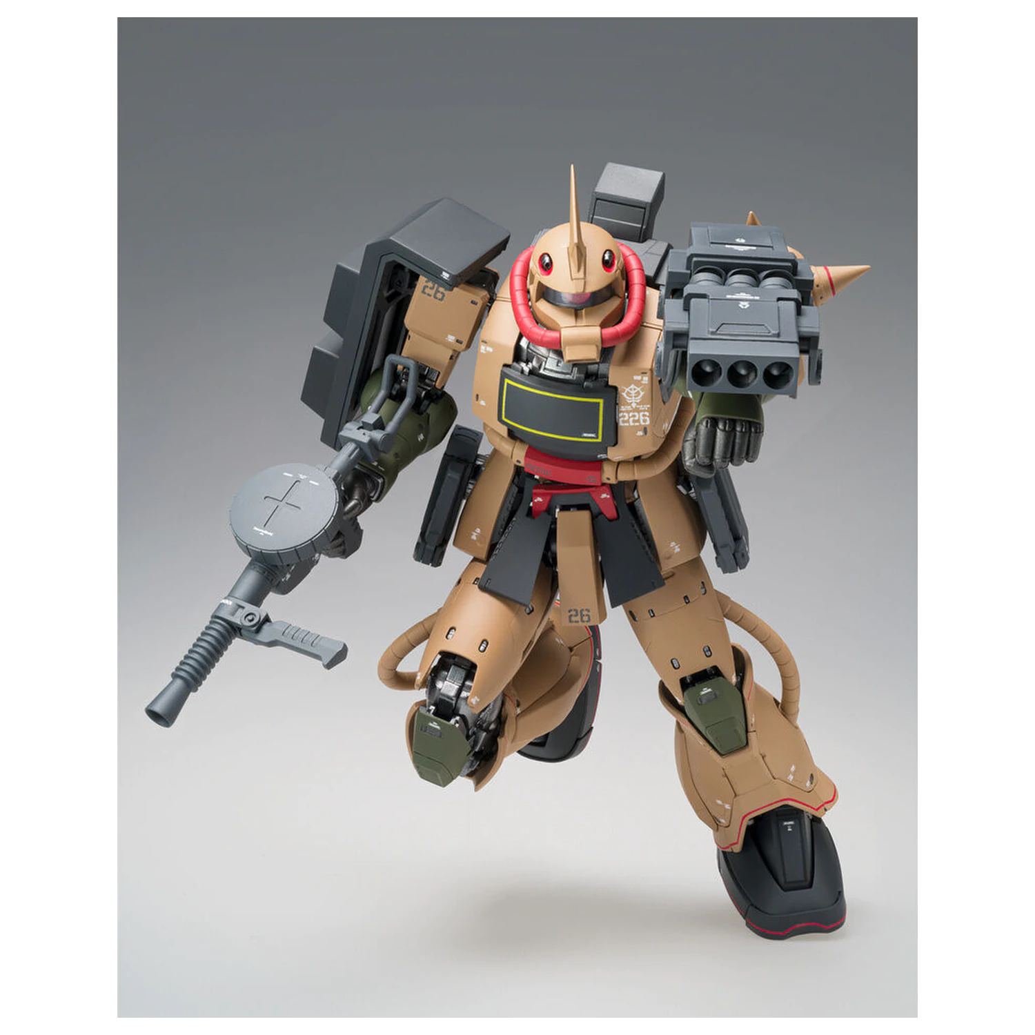 Mobile Suit Gundam MSV Gundam Fix Figuration Metal Composite MS 06D Zaku Desert Type figure 18cm product photo