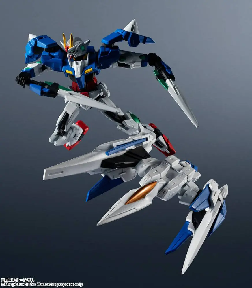 Mobile Suit Gundam Robot Spirits Action Figure GN-0000+GNR-010 00 Raiser 15 cm product photo