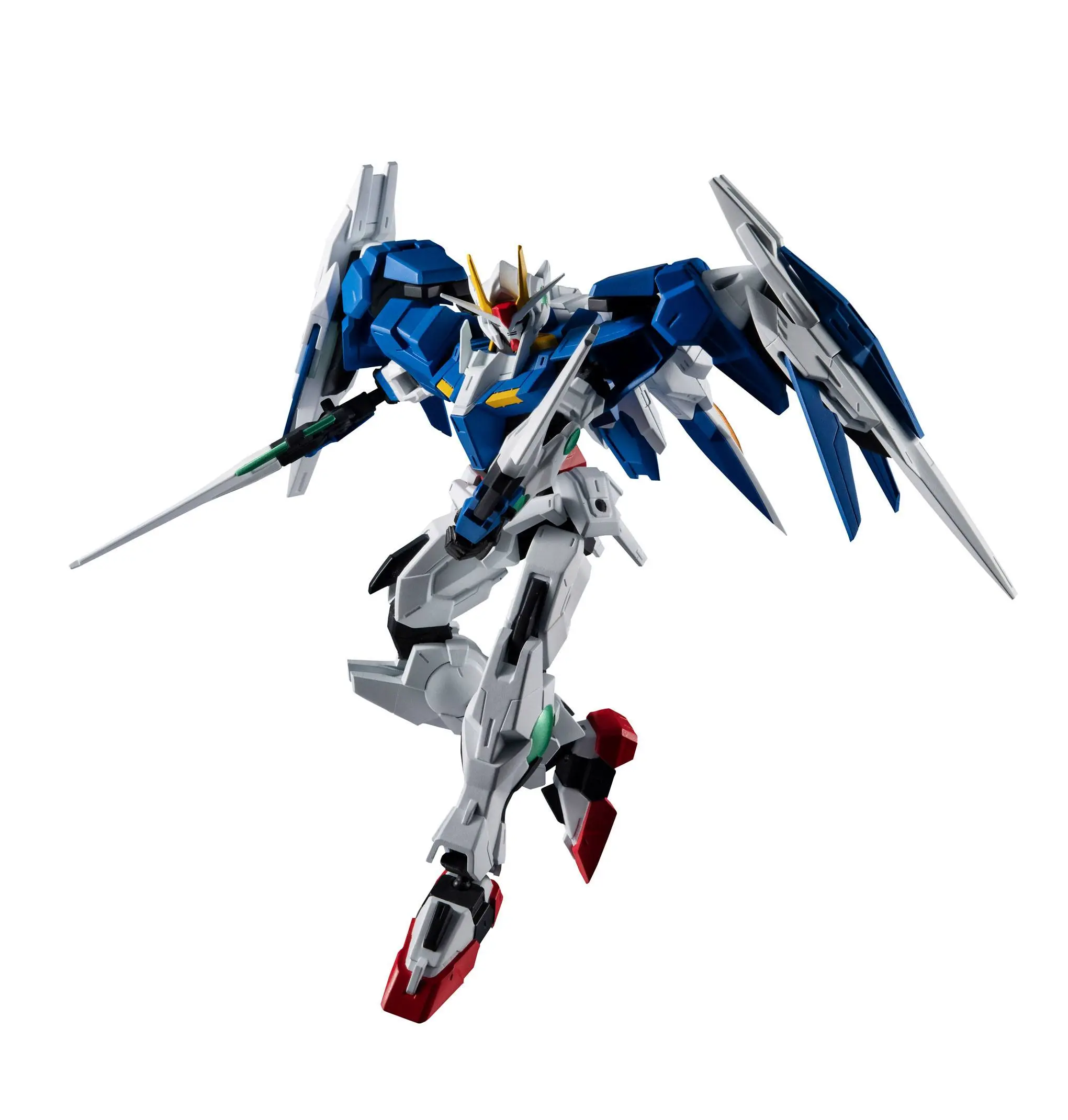 Mobile Suit Gundam Robot Spirits Action Figure GN-0000+GNR-010 00 Raiser 15 cm product photo