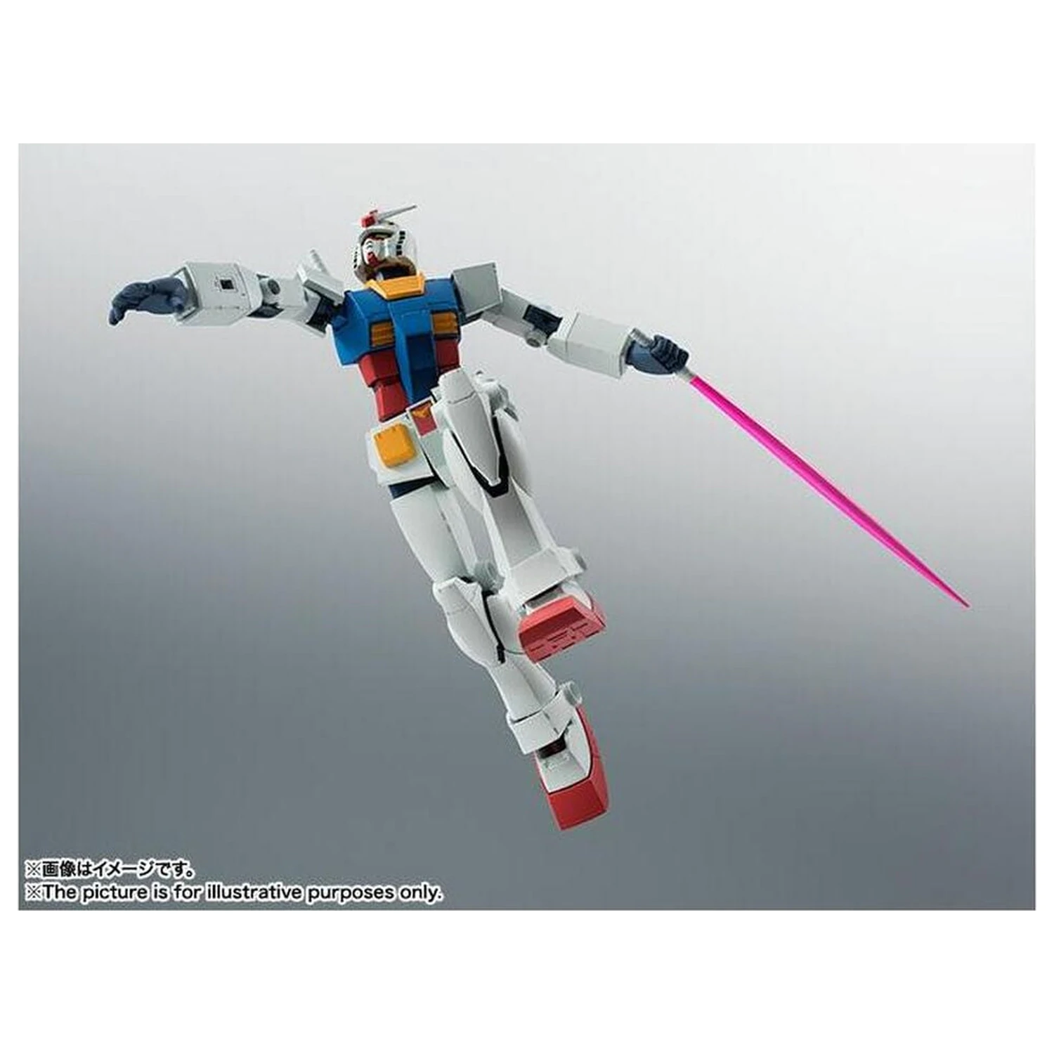 Mobile Suit Gundam Robot Spirits RX 78 2 Gundam ver ANIME Reissue figure 12,5cm product photo