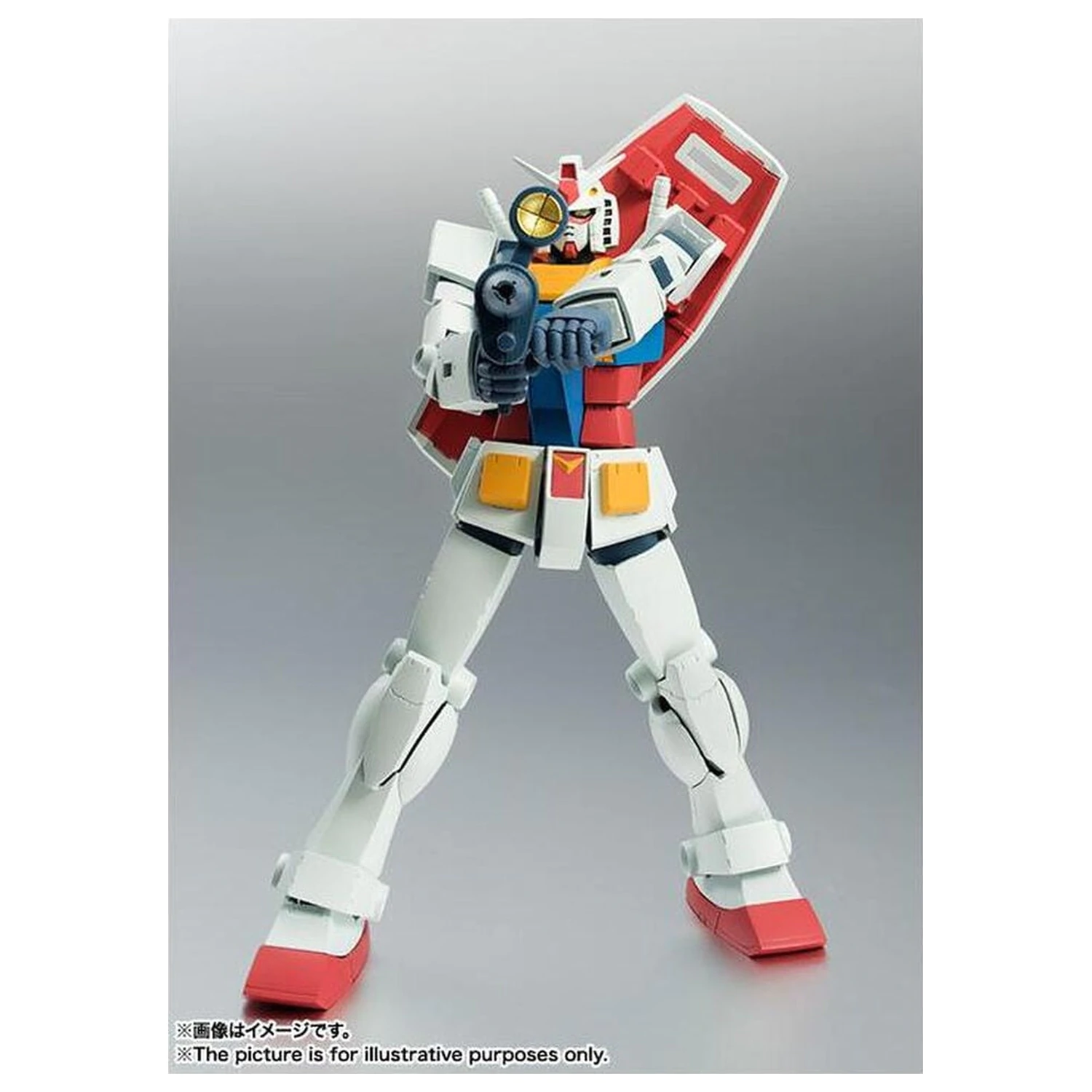 Mobile Suit Gundam Robot Spirits RX 78 2 Gundam ver ANIME Reissue figure 12,5cm product photo