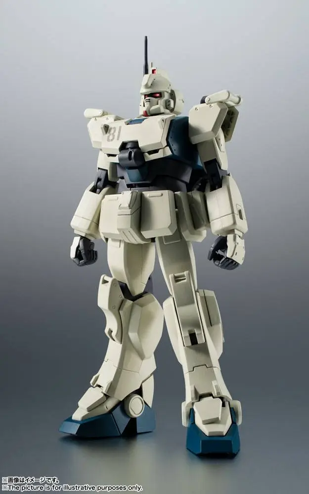 Mobile Suit Gundam Robot Spirits The 08th MS Team Action Figure <SIDE MS>RX-79(G)Ez-8 GUNDAM Ez-8 ver. A.N.I.M.E. 12 cm product photo