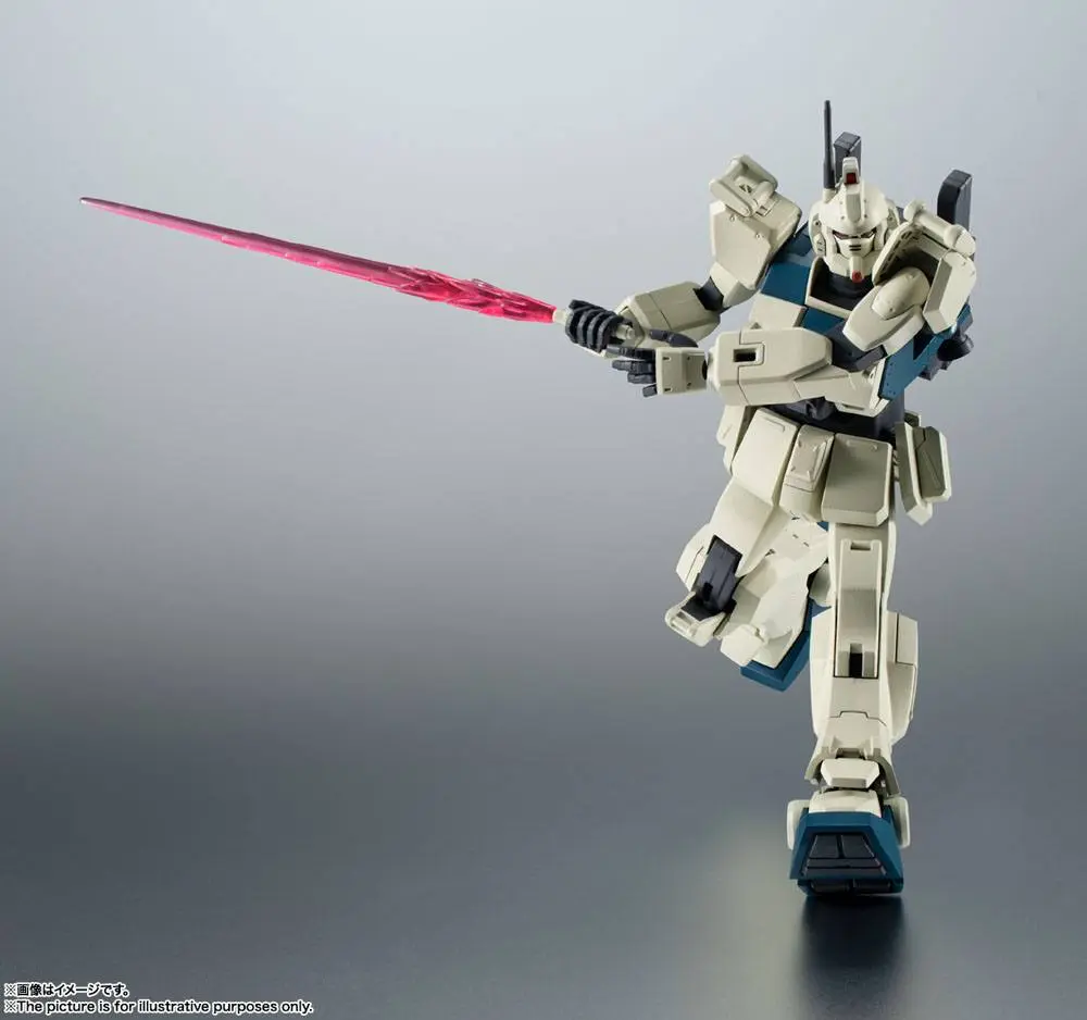 Mobile Suit Gundam Robot Spirits The 08th MS Team Action Figure <SIDE MS>RX-79(G)Ez-8 GUNDAM Ez-8 ver. A.N.I.M.E. 12 cm product photo