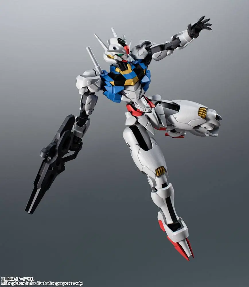 Mobile Suit Gundam Robot Spirits: The Witch from Mercury Action Figure <SIDE MS>GUNDAM AERIAL ver.A.N.I.M.E. 12 cm product photo