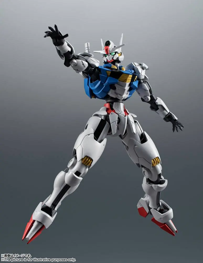 Mobile Suit Gundam Robot Spirits: The Witch from Mercury Action Figure <SIDE MS>GUNDAM AERIAL ver.A.N.I.M.E. 12 cm product photo