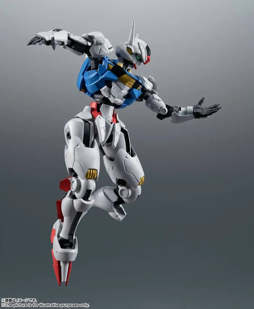 Mobile Suit Gundam Robot Spirits: The Witch from Mercury Action Figure <SIDE MS>GUNDAM AERIAL ver.A.N.I.M.E. 12 cm product photo