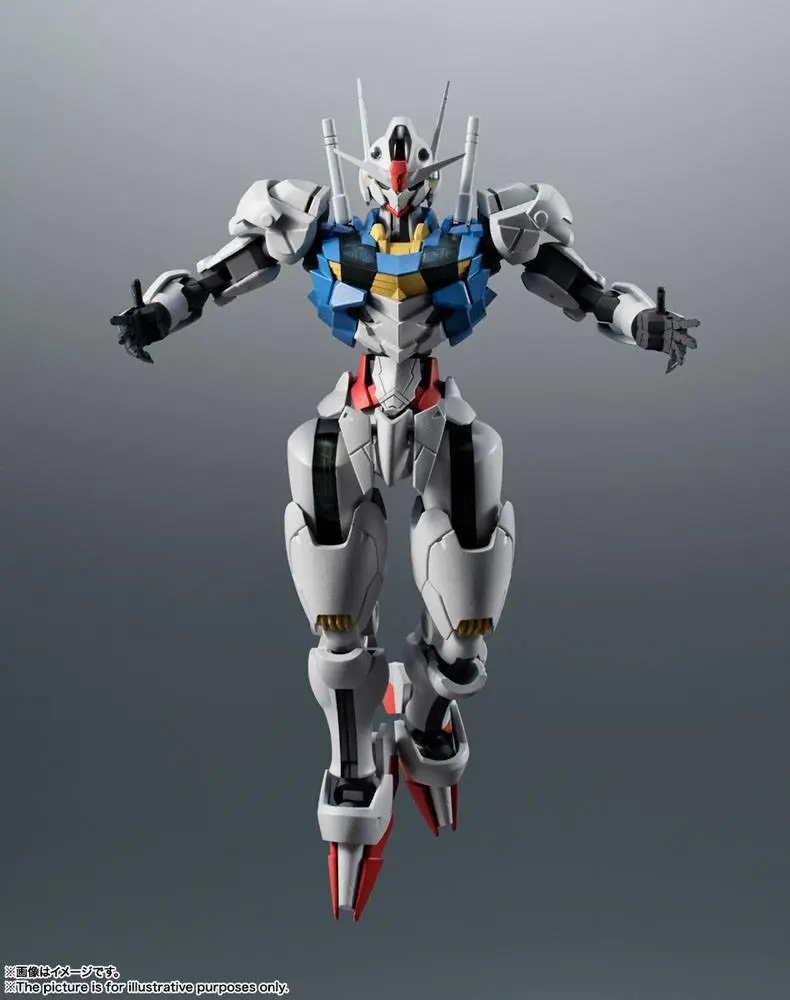 Mobile Suit Gundam Robot Spirits: The Witch from Mercury Action Figure <SIDE MS>GUNDAM AERIAL ver.A.N.I.M.E. 12 cm product photo