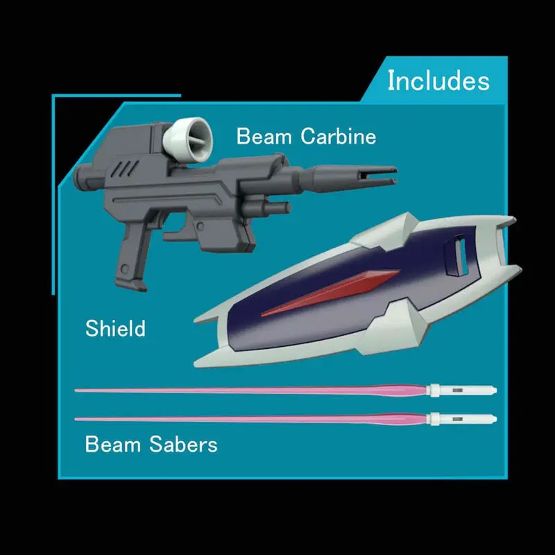 Mobile Suit Gundam Seed Destiny Dagger L Model Kit figure product photo