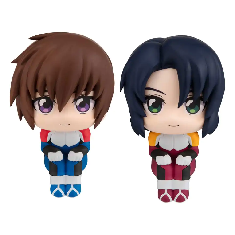 Mobile Suit Gundam Seed Freedom Look Up PVC Statues Kira Yamato &amp; Athrun Zala 11 cm (with gift) product photo