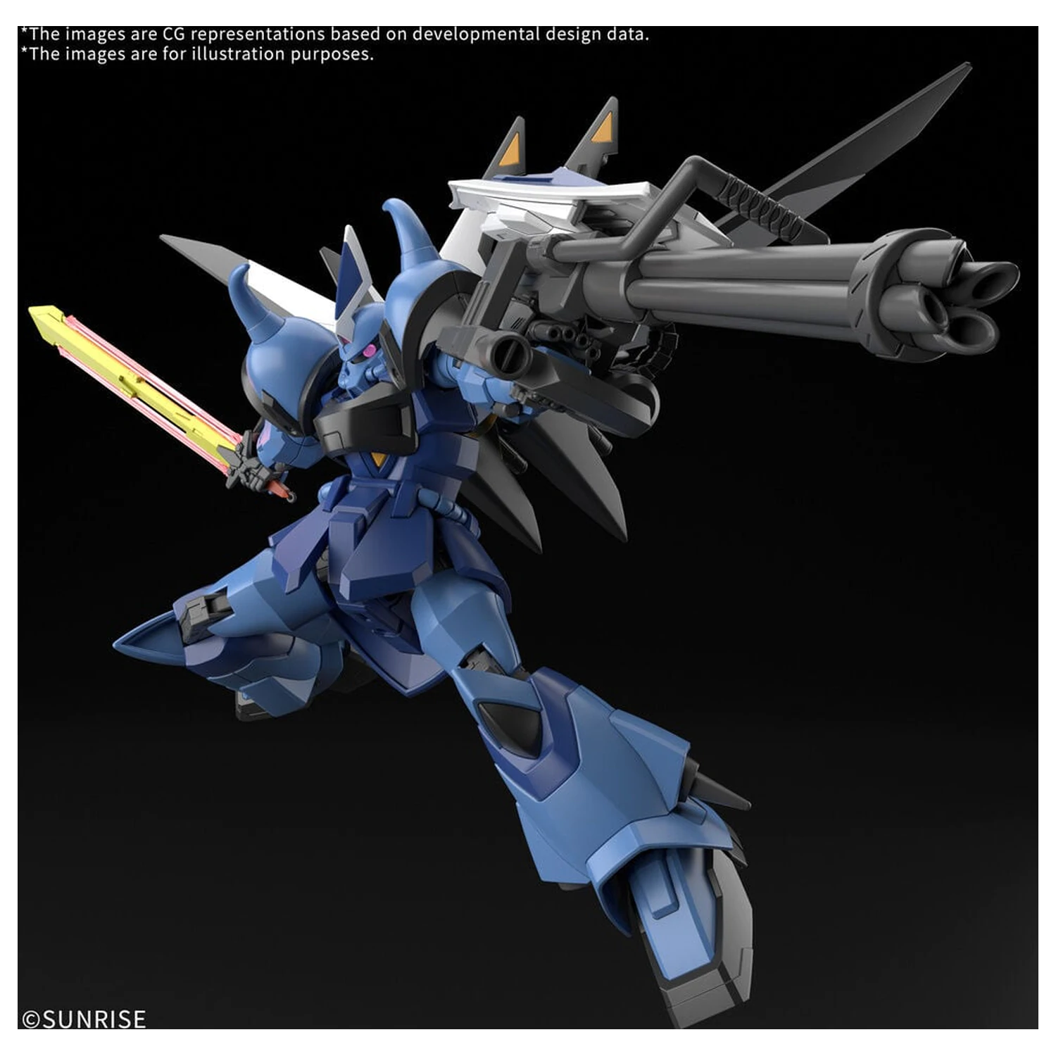 Mobile Suit Gundam Seed Freedom Zero Gouf Ignited Custom HG 1/144 Scale Model Kit Figure product photo