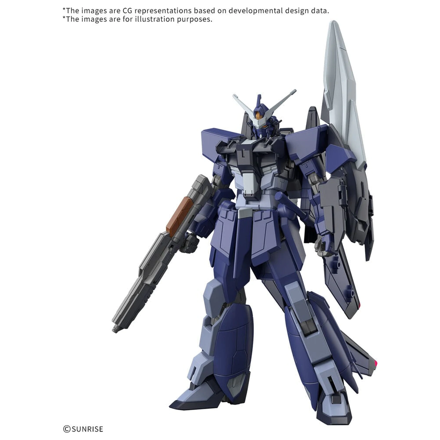 Mobile Suit Gundam Seed Freedom Zero Murasame Kai Early Production Type HG 1/144 Scale Model Kit Figure product photo