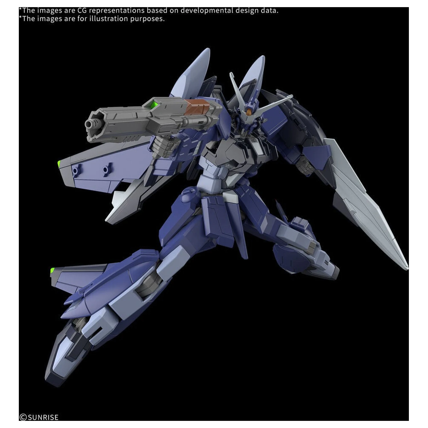 Mobile Suit Gundam Seed Freedom Zero Murasame Kai Early Production Type HG 1/144 Scale Model Kit Figure product photo