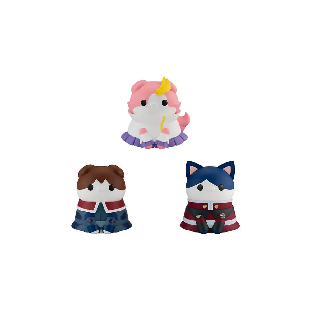 Mobile Suit Gundam SEED Mega Cat Project Nyanto! The Big Nyandam SEED Series Trading Figure Kira Yamato 10 cm product photo