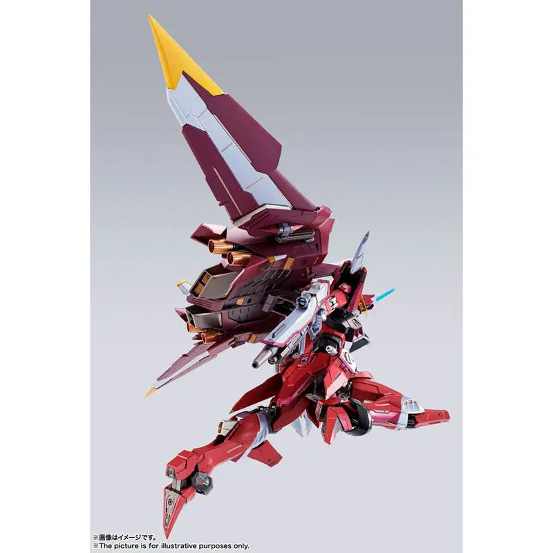 Mobile Suit Gundam Seed Metal Build Diecast Action Figure Justice Gundam 18 cm product photo