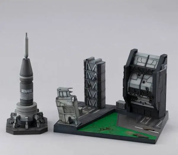 Mobile Suit Gundam SEED Realistic Model Series Diorama 1/144 GS06 Heliopolis Battle Stage product photo