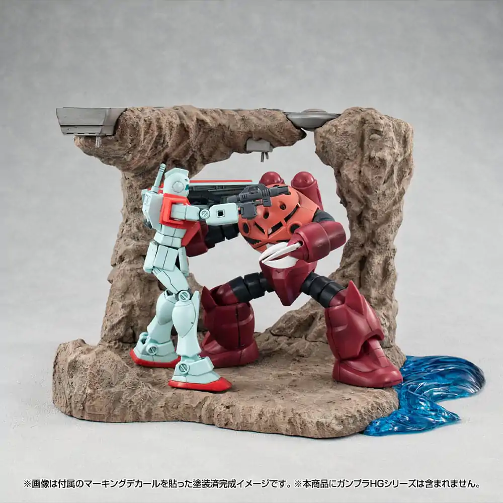 Mobile Suit Gundam SEED RM Series Realistic Model Series Diorama 1/144 G Structure (GS01) Tragedy in Jaburo Material Color Edition 16 cm product photo
