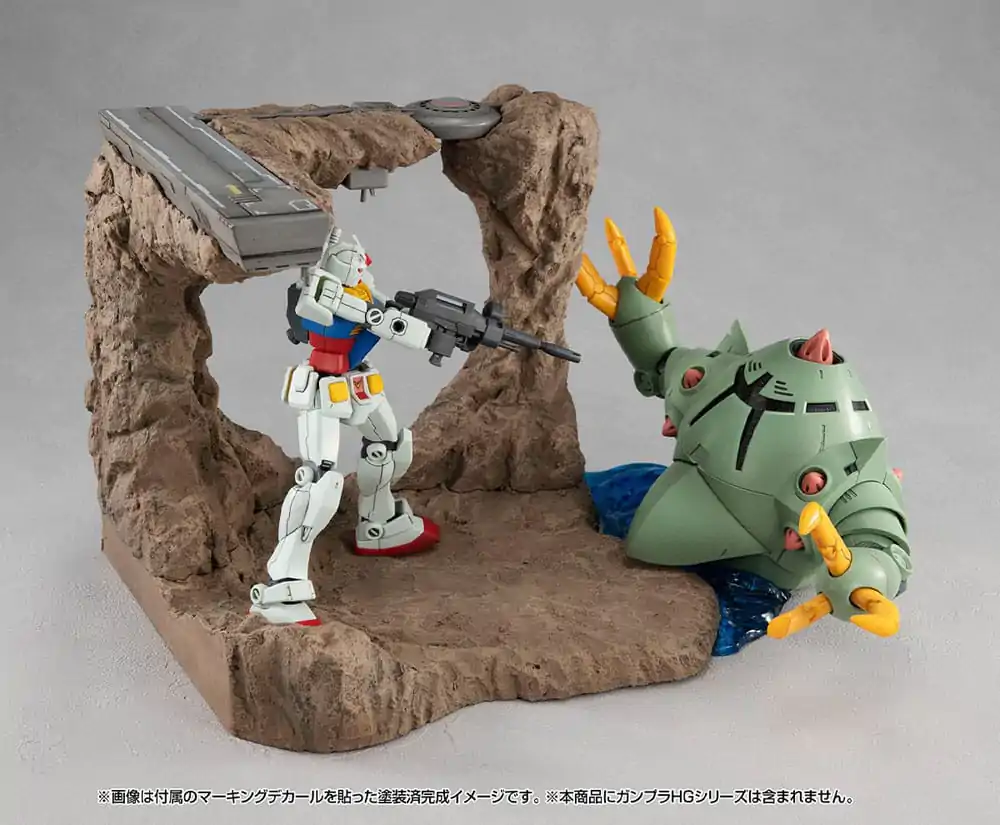 Mobile Suit Gundam SEED RM Series Realistic Model Series Diorama 1/144 G Structure (GS01) Tragedy in Jaburo Material Color Edition 16 cm product photo