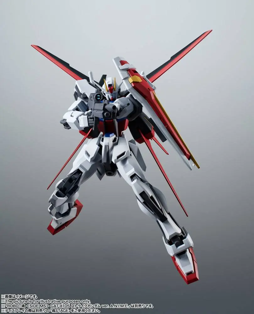 Mobile Suit Gundam Seed Robot Spirits Accessory Set (SIDE MS) AQM/E-X01 Aile Striker &amp; Option Parts Set 15 cm product photo
