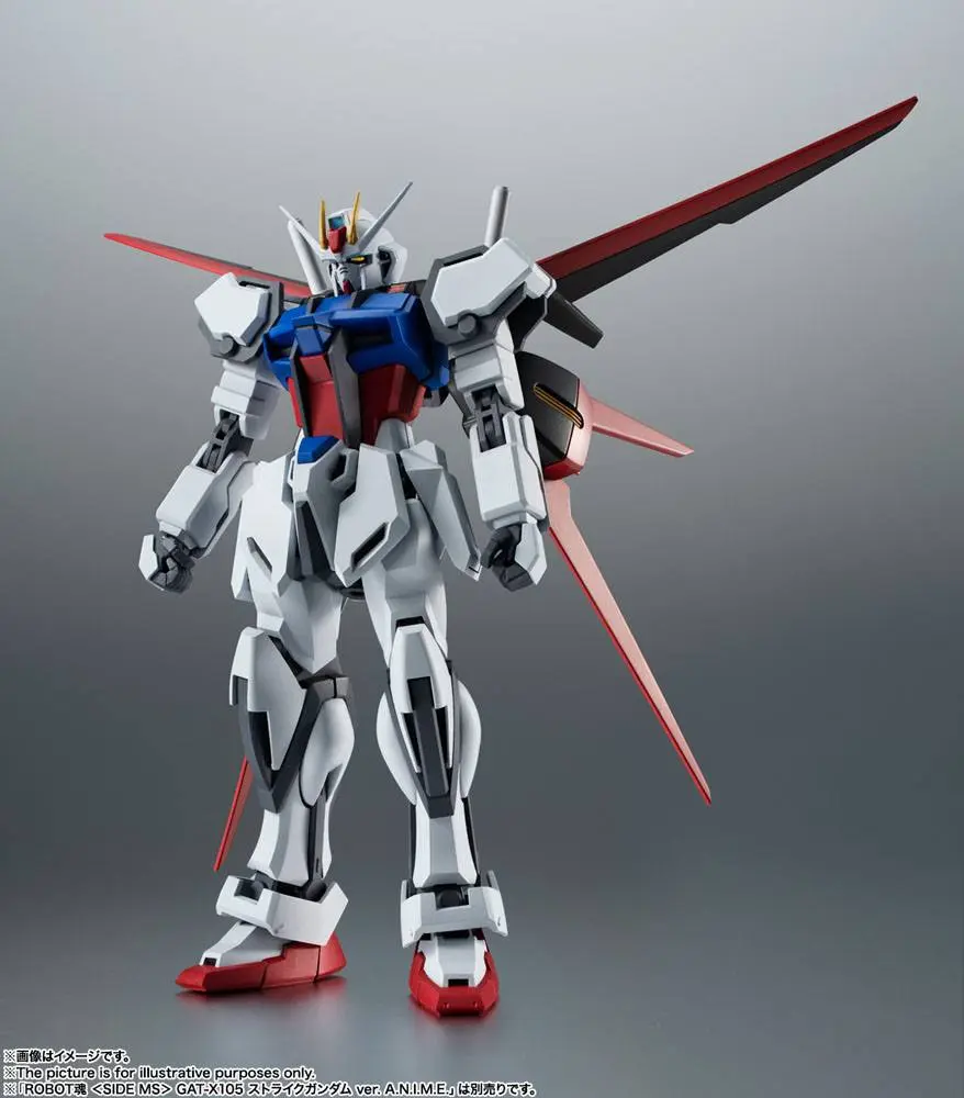 Mobile Suit Gundam Seed Robot Spirits Accessory Set (SIDE MS) AQM/E-X01 Aile Striker &amp; Option Parts Set 15 cm product photo
