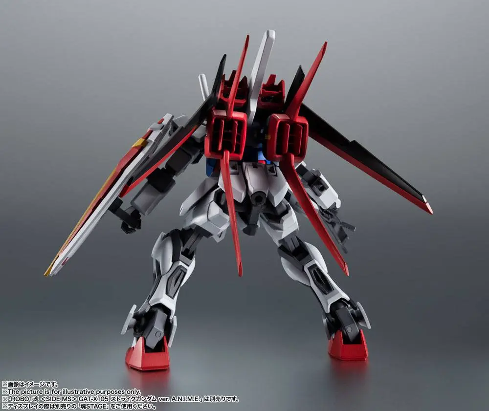 Mobile Suit Gundam Seed Robot Spirits Accessory Set (SIDE MS) AQM/E-X01 Aile Striker &amp; Option Parts Set 15 cm product photo