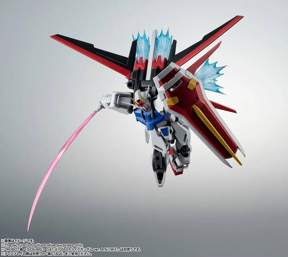 Mobile Suit Gundam Seed Robot Spirits Accessory Set (SIDE MS) AQM/E-X01 Aile Striker &amp; Option Parts Set 15 cm product photo