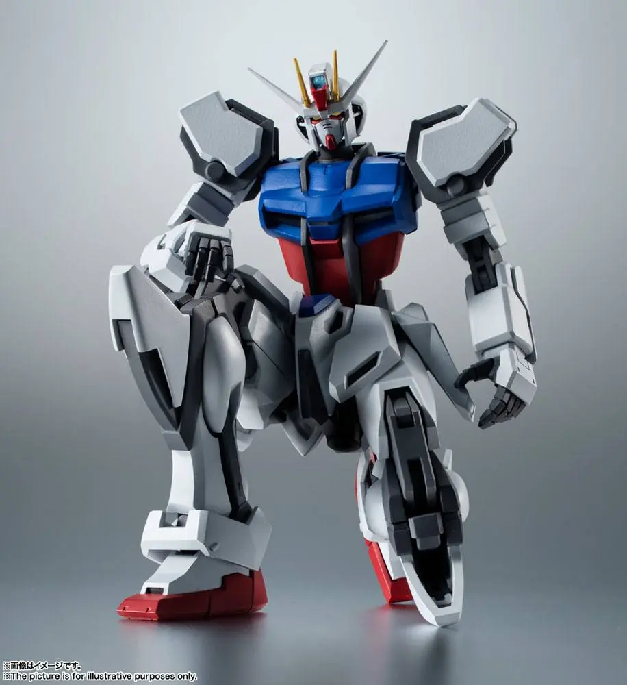 Mobile Suit Gundam Seed Robot Spirits Action Figure (Side MS) GAT-X105 Strike Gundam ver. A.N.I.M.E. 12 cm product photo