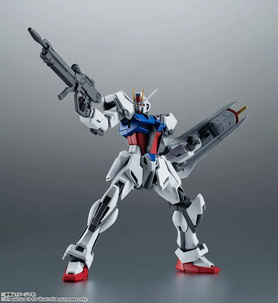 Mobile Suit Gundam Seed Robot Spirits Action Figure (Side MS) GAT-X105 Strike Gundam ver. A.N.I.M.E. 12 cm product photo