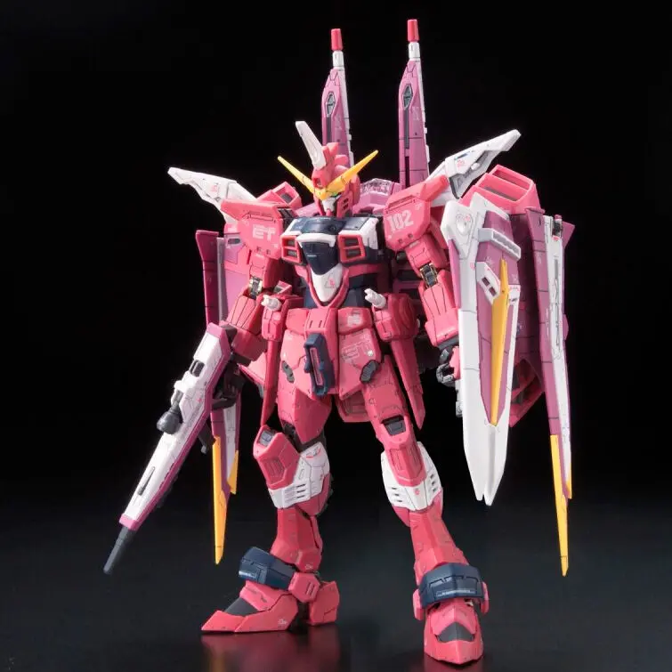 Mobile Suit Gundam SEED ZGMF-X09A Justice Gundam Model Kit figure 13cm product photo