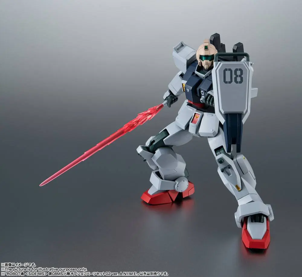 Mobile Suit Gundam: The 08th MS Team Accessory Set (Side MS) Option Parts Set 02 ver. A.N.I.M.E. product photo