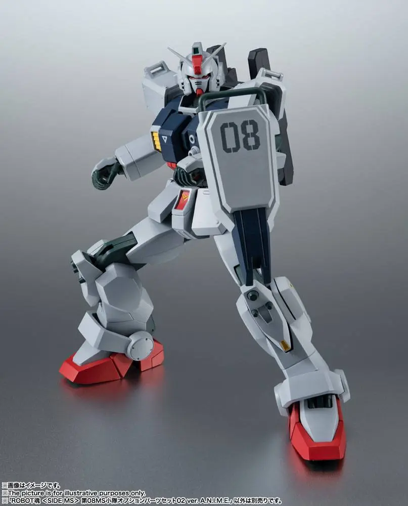 Mobile Suit Gundam: The 08th MS Team Accessory Set (Side MS) Option Parts Set 02 ver. A.N.I.M.E. product photo
