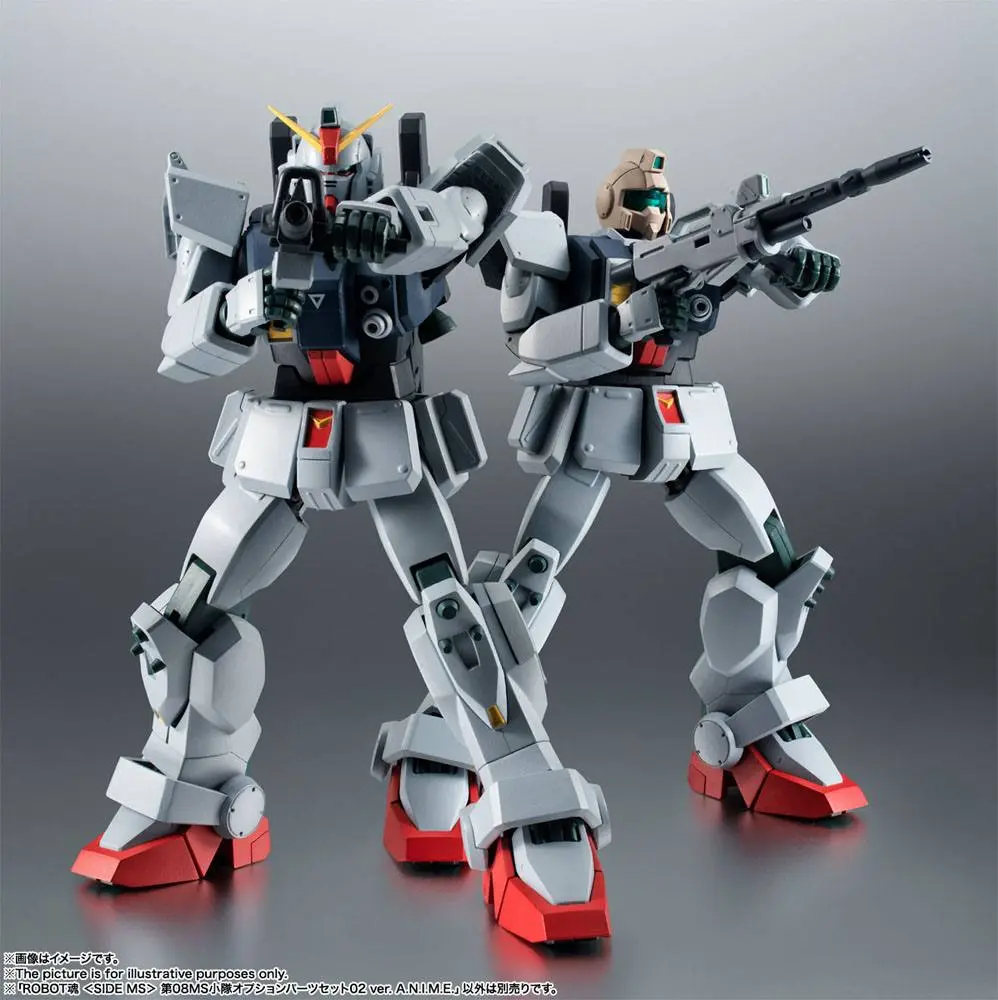 Mobile Suit Gundam: The 08th MS Team Accessory Set (Side MS) Option Parts Set 02 ver. A.N.I.M.E. product photo