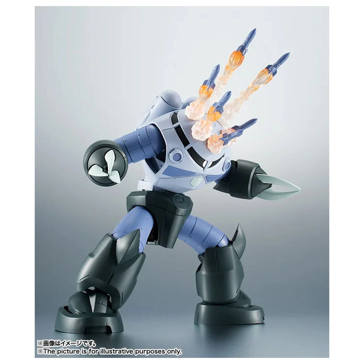 Mobile Suit Gundam The Robot Spirits Side MS MSM-07 Z'Gok ver. A.N.I.M.E. figure 13cm product photo