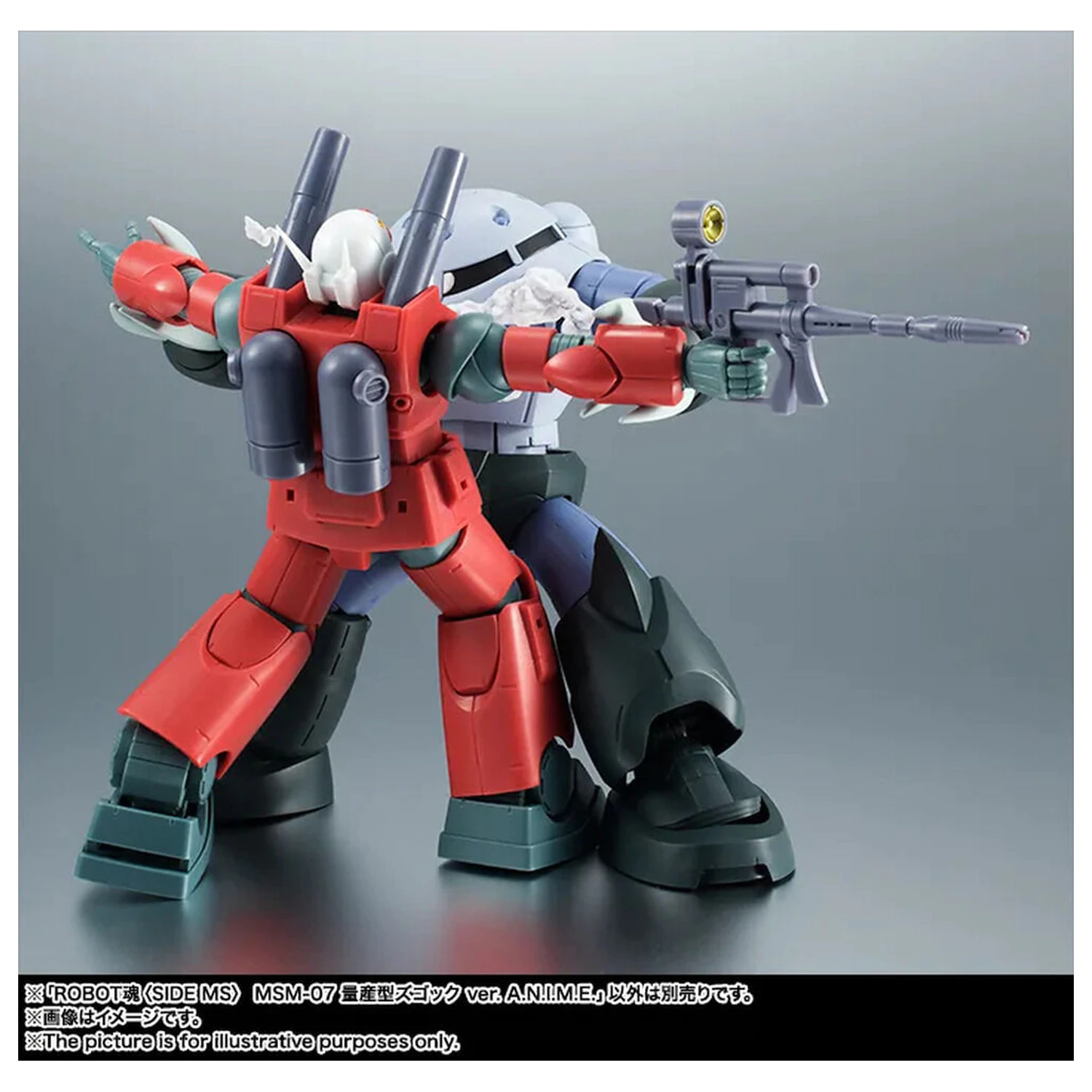 Mobile Suit Gundam The Robot Spirits Side MS MSM-07 Z'Gok ver. A.N.I.M.E. figure 13cm product photo