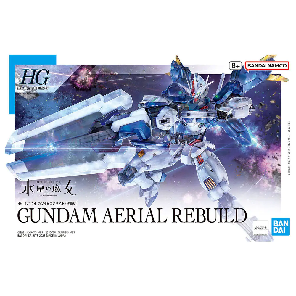 Mobile Suit Gundam: The Witch from Mercury Aerial Rebuild figure product photo