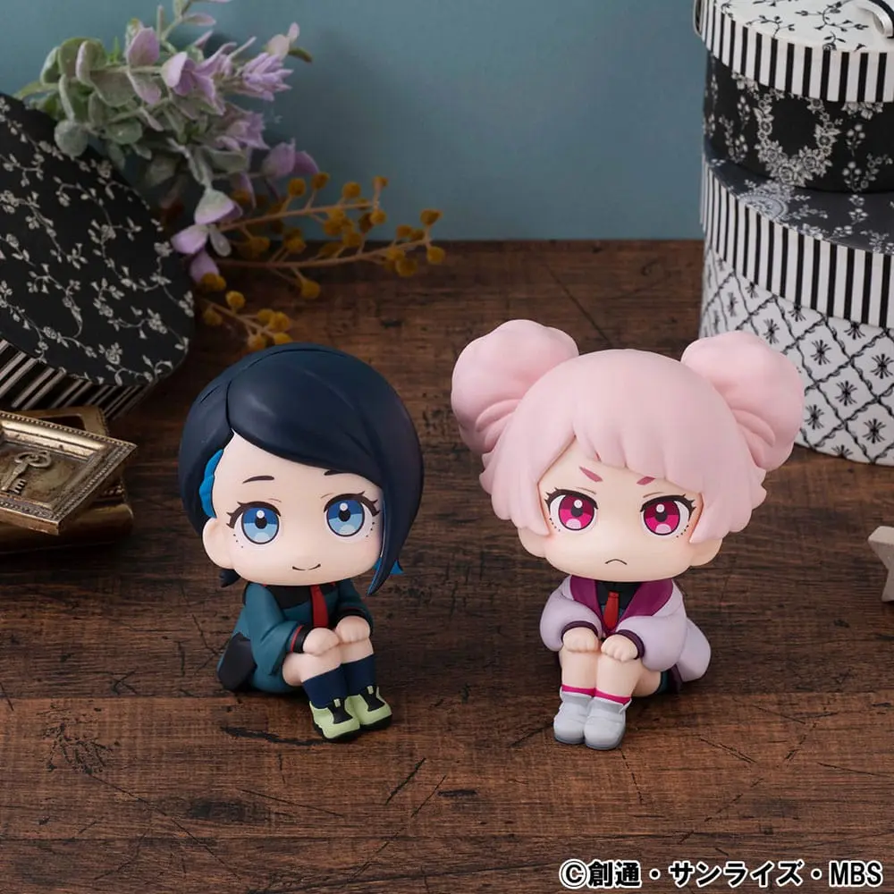 Mobile Suit Gundam: The Witch from Mercury Look Up PVC Statue Chuatury Panlunch &amp; Nika Nanaura 11 cm product photo