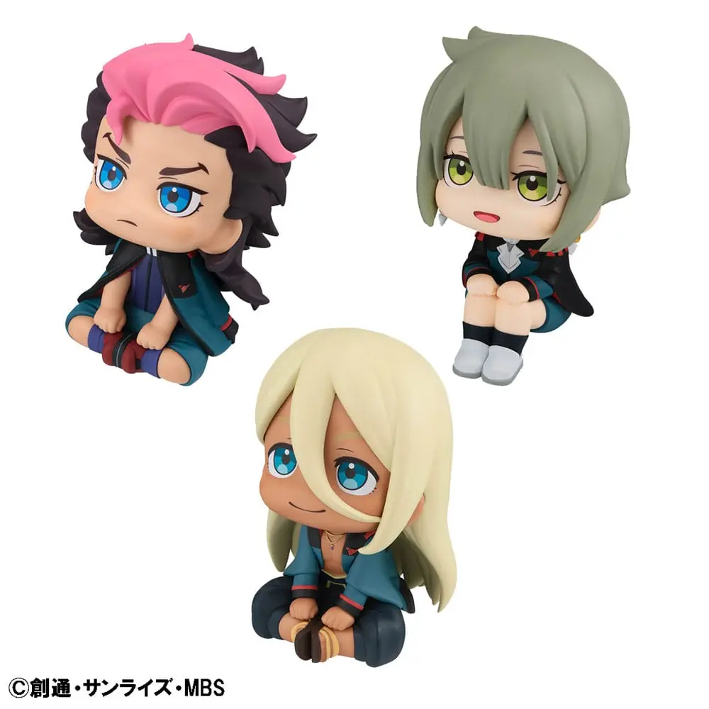 Mobile Suit Gundam: The Witch from Mercury Look Up PVC Elan Ceres &amp; Guel Jeturk &amp; Shaddiq Zenelli 11 cm product photo