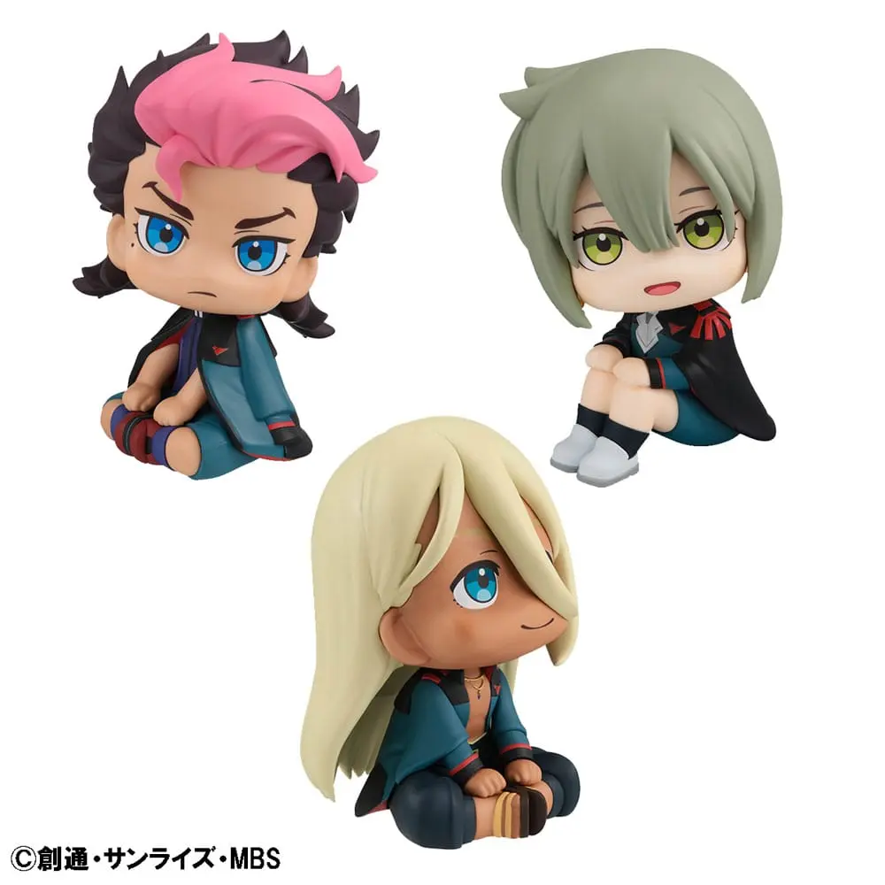 Mobile Suit Gundam: The Witch from Mercury Look Up PVC Elan Ceres &amp; Guel Jeturk &amp; Shaddiq Zenelli 11 cm product photo