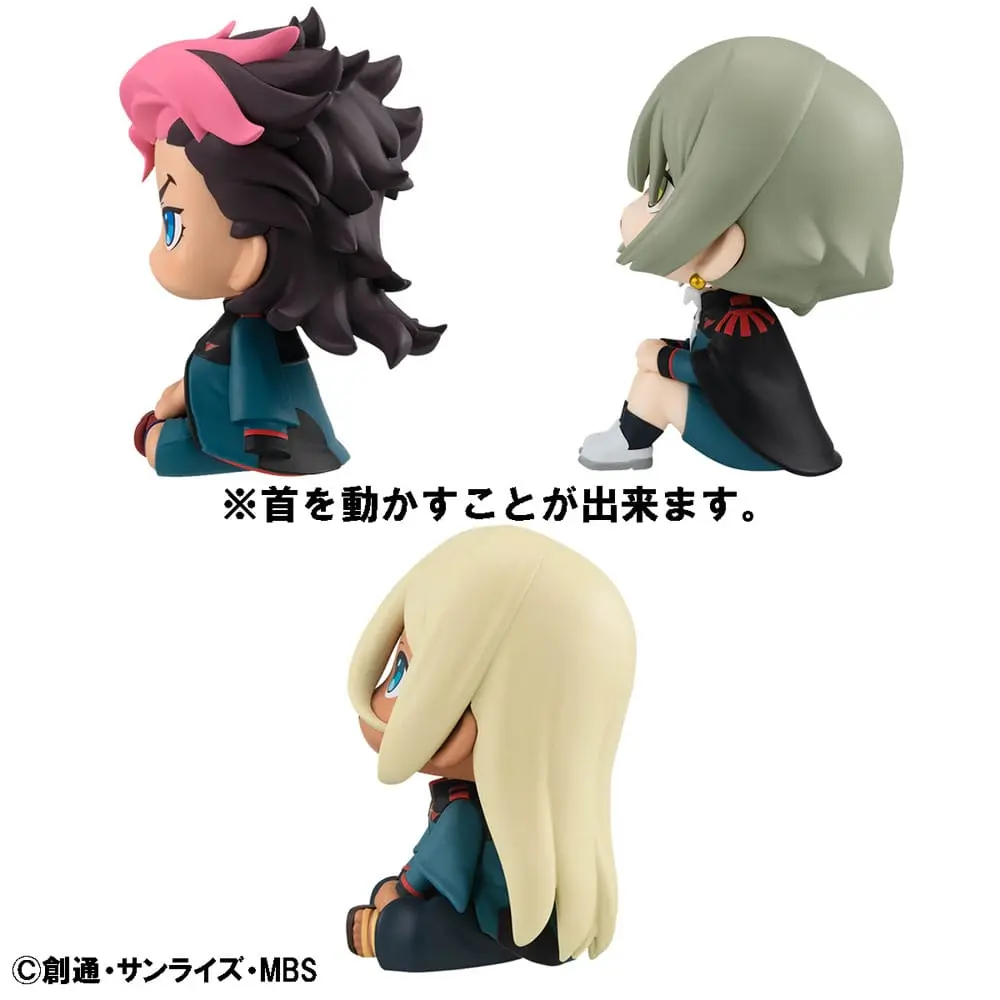 Mobile Suit Gundam: The Witch from Mercury Look Up PVC Elan Ceres &amp; Guel Jeturk &amp; Shaddiq Zenelli 11 cm product photo
