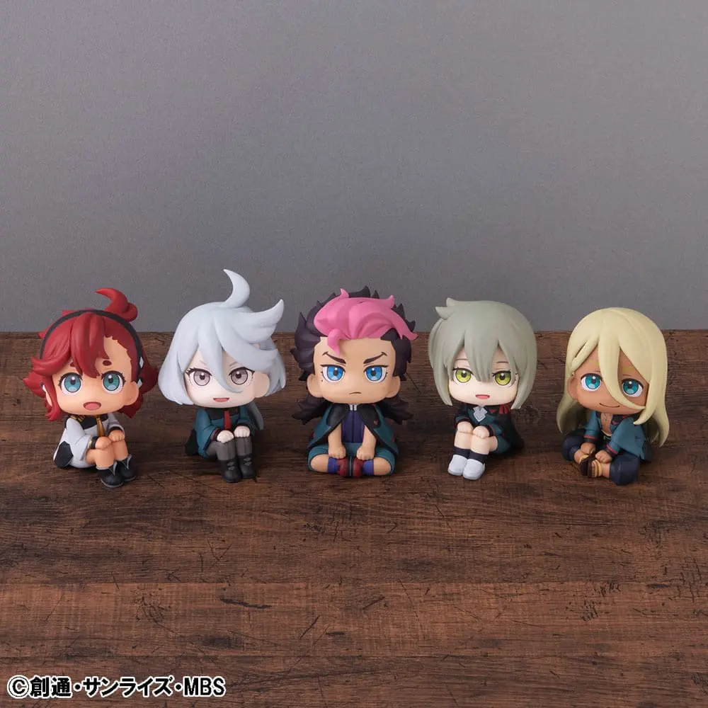 Mobile Suit Gundam: The Witch from Mercury Look Up PVC Elan Ceres &amp; Guel Jeturk &amp; Shaddiq Zenelli 11 cm product photo