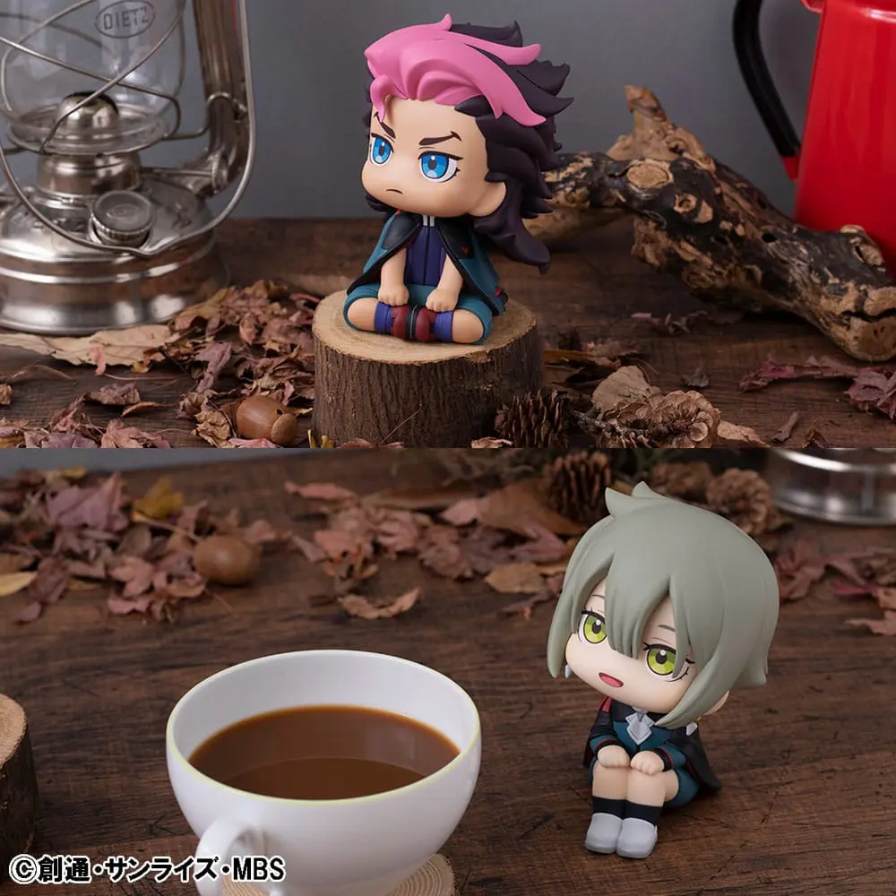 Mobile Suit Gundam: The Witch from Mercury Look Up PVC Elan Ceres &amp; Guel Jeturk &amp; Shaddiq Zenelli 11 cm product photo