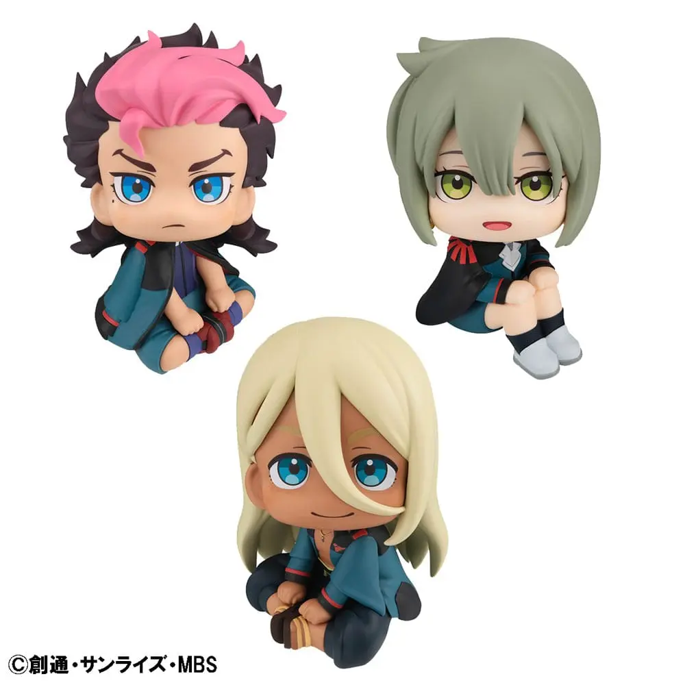 Mobile Suit Gundam: The Witch from Mercury Look Up PVC Elan Ceres &amp; Guel Jeturk &amp; Shaddiq Zenelli 11 cm product photo