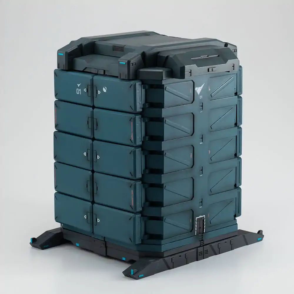 Mobile Suit Gundam: The Witch from Mercury Realistic Model Series MS Container (GS07-A) Weather Color Edition product photo
