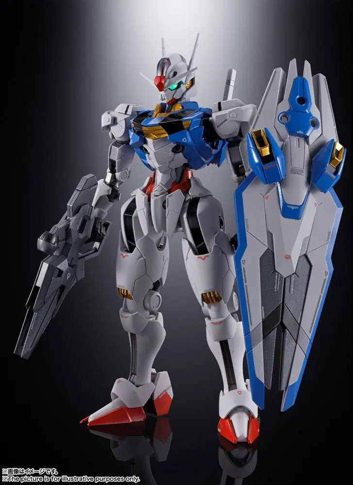 Mobile Suit Gundam: The Witch from Mercury Robot Spirits Chogokin Gundam Aerial 18 cm product photo